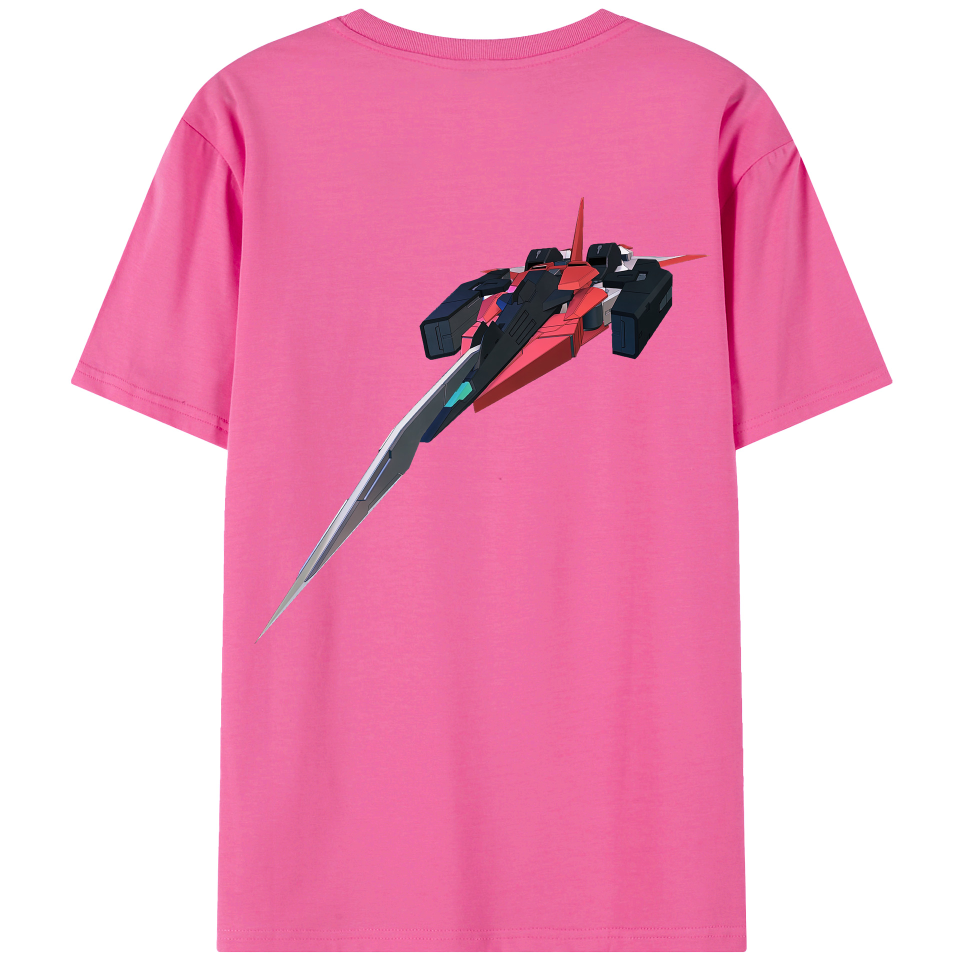 （画像用） 機動戦士ガンダム Mobile Suit Gundam レディース半袖Tシャツ(バックプリント)